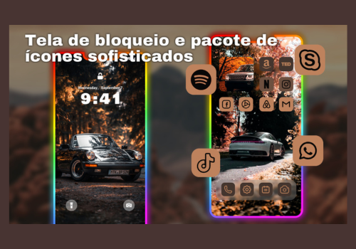 Aplicativo para personalizar o celular com diversos temas